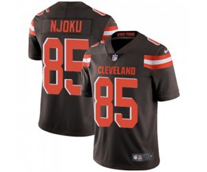 Cleveland Browns #85 David Njoku Brown Team Color Vapor Untouchable Limited Player Football Jersey