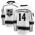 Los Angeles Kings #14 Mike Cammalleri Authentic White Away Fanatics Branded Breakaway NHL Jersey