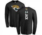 Jacksonville Jaguars #44 Myles Jack Black Backer Long Sleeve T-Shirt