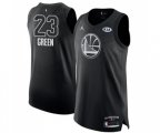 Golden State Warriors #23 Draymond Green Authentic Black 2018 All-Star Game Basketball Jersey