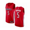 Washington Wizards #5 Juwan Howard Red Swingman Jersey - Earned Edition