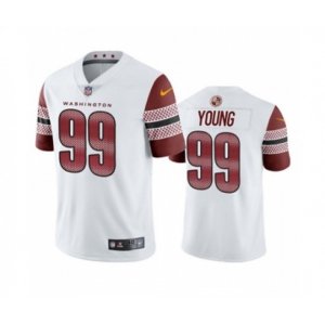 Washington Commanders #99 Chase Young White Vapor Untouchable Stitched Football Jersey