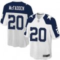 Dallas Cowboys #20 Darren McFadden Game White Throwback Alternate NFL Jersey