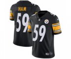Pittsburgh Steelers #59 Jack Ham Black Team Color Vapor Untouchable Limited Player Football Jersey