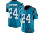 Carolina Panthers #24 James Bradberry Blue Stitched NFL Limited Rush Jersey