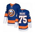 New York Islanders #75 Samuel Bolduc Authentic Royal Blue Home Hockey Jersey