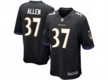Baltimore Ravens #37 Javorius Allen Game Black Alternate NFL Jersey