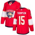 Florida Panthers #15 Paul Thompson Premier Red Home NHL Jersey
