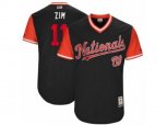 Washington Nationals #11 Ryan Zimmerman Zim Authentic Navy Blue 2017 Players Weekend MLB Jersey