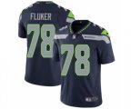 Seattle Seahawks #78 D.J. Fluker Navy Blue Team Color Vapor Untouchable Limited Player NFL Jersey
