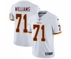 Washington Redskins #71 Trent Williams White Vapor Untouchable Limited Player Football Jersey