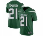 New York Jets #21 LaDainian Tomlinson Green Team Color Vapor Untouchable Limited Player Football Jersey