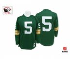 Green Bay Packers #5 Paul Hornung Authentic Green Throwback Football Jersey