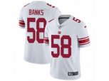 New York Giants #58 Carl Banks Vapor Untouchable Limited White NFL Jersey