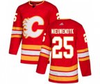 Calgary Flames #25 Joe Nieuwendyk Authentic Red Alternate Hockey Jersey