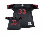 San Francisco 49ers #33 Roger Craig Authentic Black Throwback Football Jersey