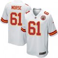 Kansas City Chiefs #61 Mitch Morse Game White NFL Jersey