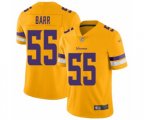 Minnesota Vikings #55 Anthony Barr Limited Gold Inverted Legend Football Jersey