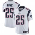 New England Patriots #25 Eric Rowe White Vapor Untouchable Limited Player NFL Jersey