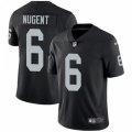 Oakland Raiders #6 Mike Nugent Black Team Color Vapor Untouchable Limited Player NFL Jersey
