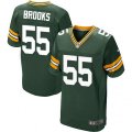 Green Bay Packers #55 Ahmad Brooks Elite Green Team Color NFL Jersey