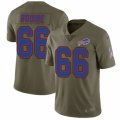 Buffalo Bills #66 Russell Bodine Limited Olive 2017 Salute to Service NFL Jersey