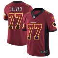 Washington Redskins #77 Shawn Lauvao Limited Red Rush Drift Fashion NFL Jersey