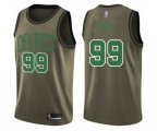 Boston Celtics #99 Tacko Fall Swingman Green Salute to Service Basketball Jersey