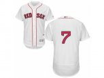 Boston Red Sox #7 Christian Vazquez White Flexbase Authentic Collection MLB Jersey