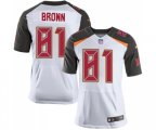 Tampa Bay Buccaneers #81 Antonio Brown White Stitched NFL New Elite Jersey