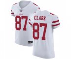 San Francisco 49ers #87 Dwight Clark White Vapor Untouchable Elite Player Football Jersey