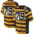Pittsburgh Steelers #79 Javon Hargrave Limited Yellow Black Alternate 80TH Anniversary Throwback NFL Jersey