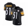 Pittsburgh Steelers #51 Mark Barron Black Team Color Vapor Untouchable Limited Player Football Jersey