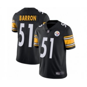 Pittsburgh Steelers #51 Mark Barron Black Team Color Vapor Untouchable Limited Player Football Jersey