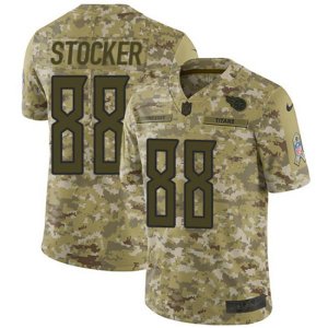 Tennessee Titans #88 Luke Stocker Limited Camo 2018 Salute to Service NFL Jersey