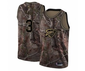 Oklahoma City Thunder #3 Chris Paul Swingman Camo Realtree Collection Basketball Jersey