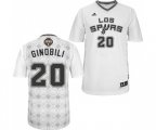 San Antonio Spurs #20 Manu Ginobili Swingman White New Latin Nights Basketball Jersey