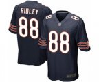 Chicago Bears #88 Riley Ridley Game Navy Blue Team Color Football Jersey