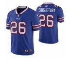 Buffalo Bills #26 Devin Singletary Blue Vapor Untouchable Limited Stitched NFL Jersey