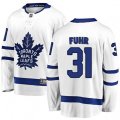 Toronto Maple Leafs #31 Grant Fuhr Fanatics Branded White Away Breakaway NHL Jersey