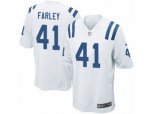 Indianapolis Colts #41 Matthias Farley Game White NFL Jersey
