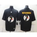Pittsburgh Steelers #7 Ben Roethlisberger Black Nike Black Shadow Edition Limited Jersey