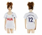 Women Tottenham Hotspur #12 Wanyama Home Soccer Club Jersey
