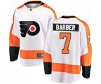 Philadelphia Flyers #7 Bill Barber Fanatics Branded White Away Breakaway NHL Jersey