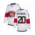 Florida Panthers #20 Aleksi Heponiemi Authentic White Away Hockey Jersey