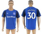 2017-18 Everton FC 30 HOLGATE Home Thailand Soccer Jersey