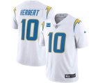 Los Angeles Chargers 2022 #10 Justin Herbert White With 2-star C Patch Vapor Untouchable Limited Stitched Jersey