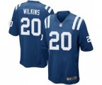 Indianapolis Colts #20 Jordan Wilkins Game Royal Blue Team Color Football Jersey