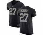 Oakland Raiders #27 Trayvon Mullen Black Team Color Vapor Untouchable Elite Player Football Jersey