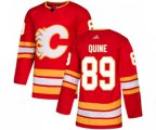 Calgary Flames #89 Alan Quine Authentic Red Alternate Hockey Jersey
